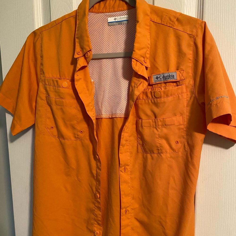 Columbia Boys 14/16 Short Sleeve Shirt